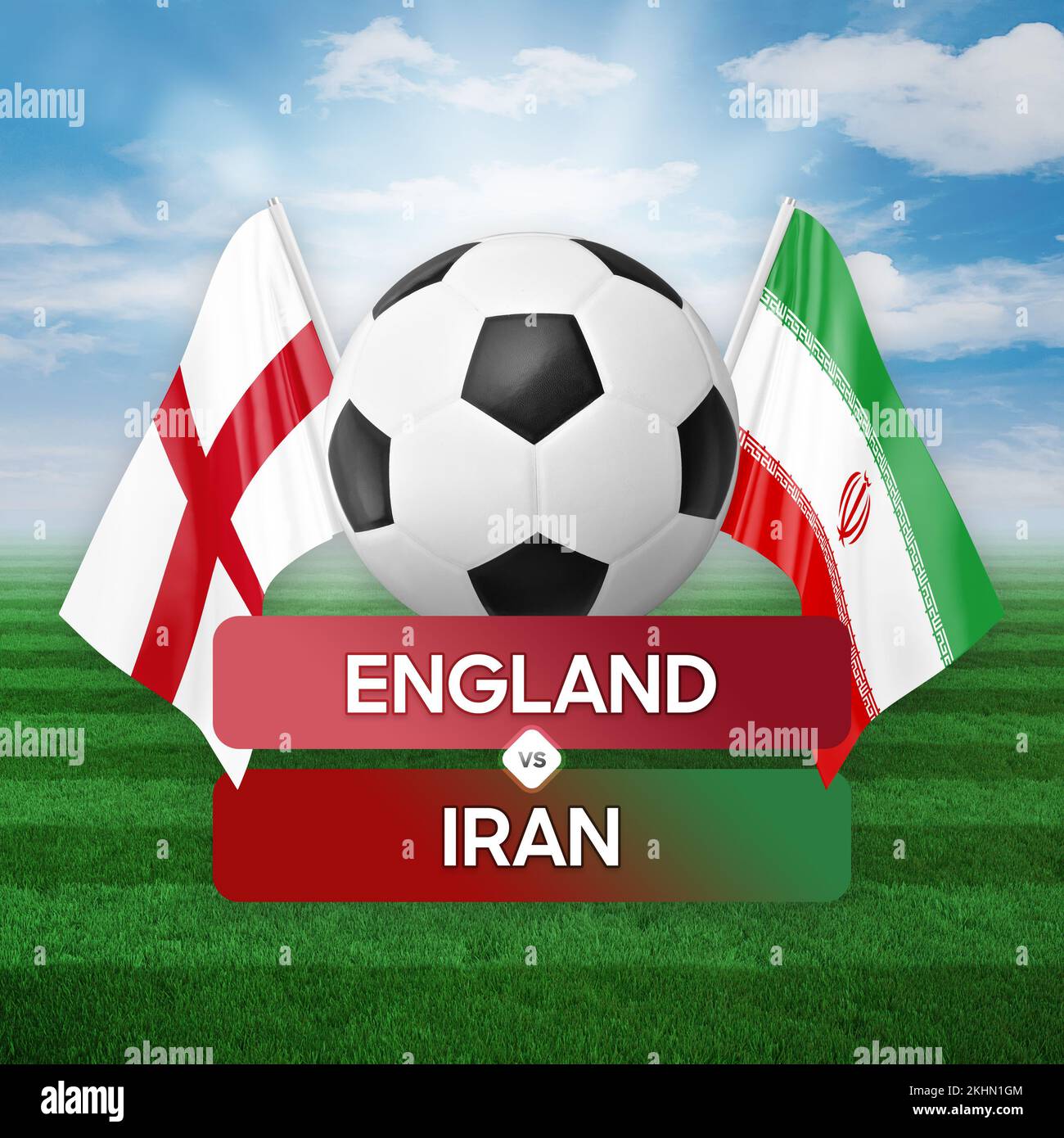 England vs Iran national teams soccer football match competition