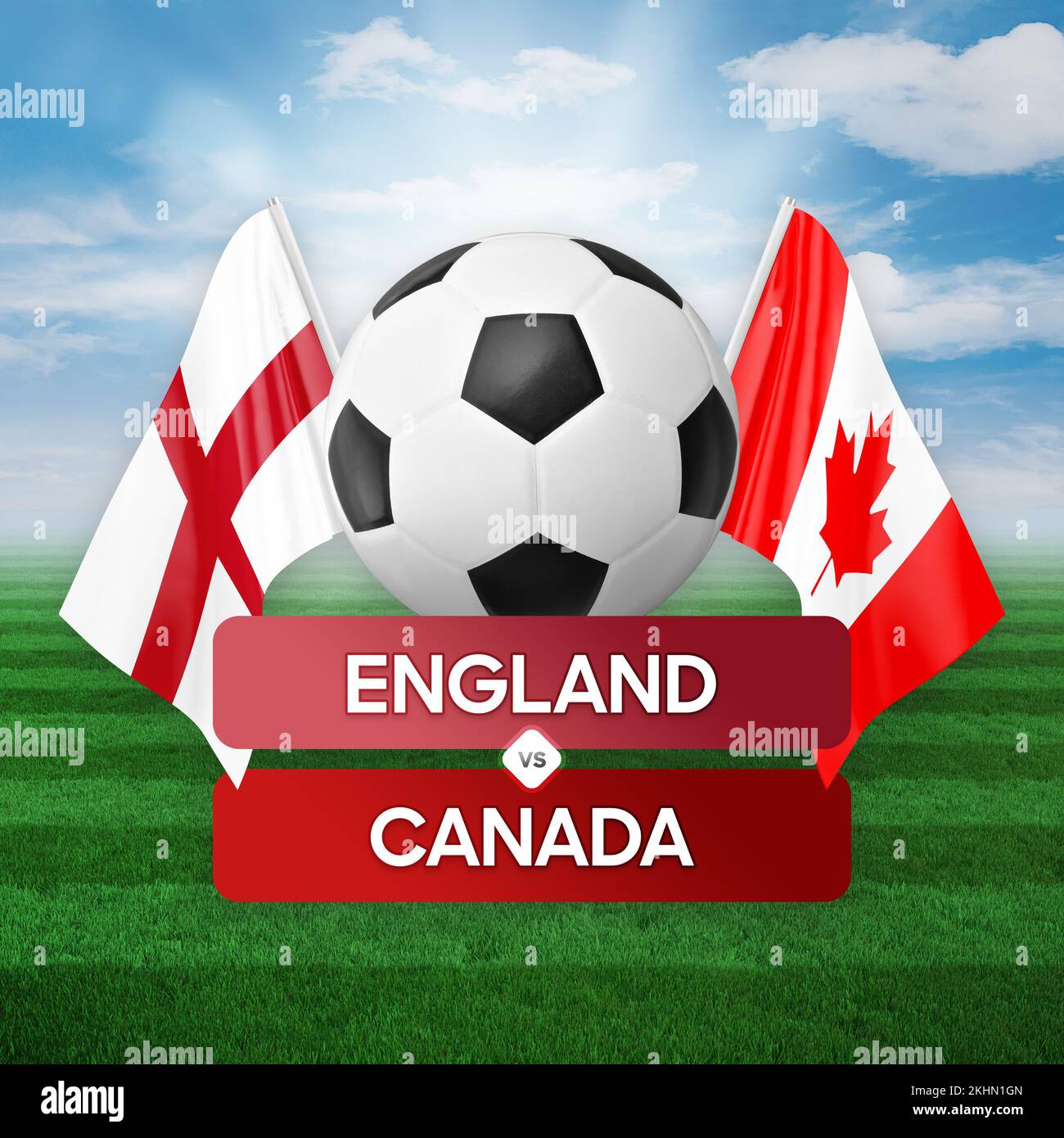 England vs Canada national teams soccer football match competition