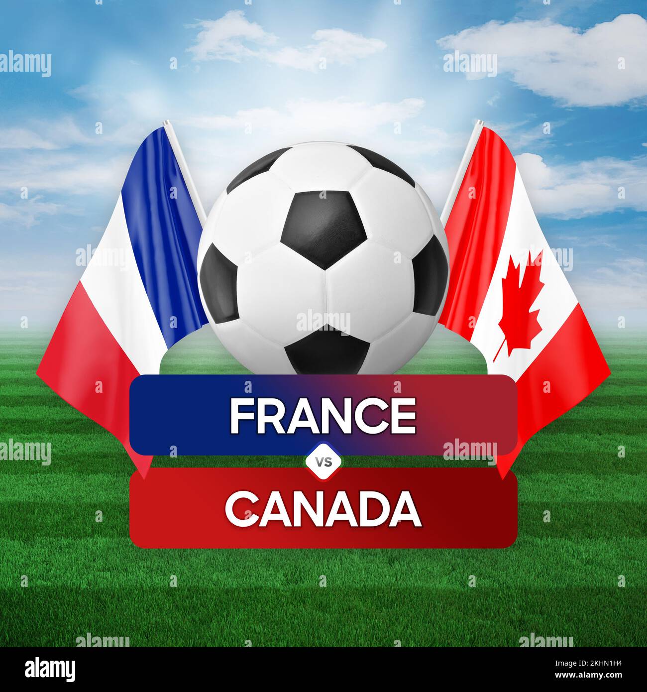 France vs Canada national teams soccer football match competition