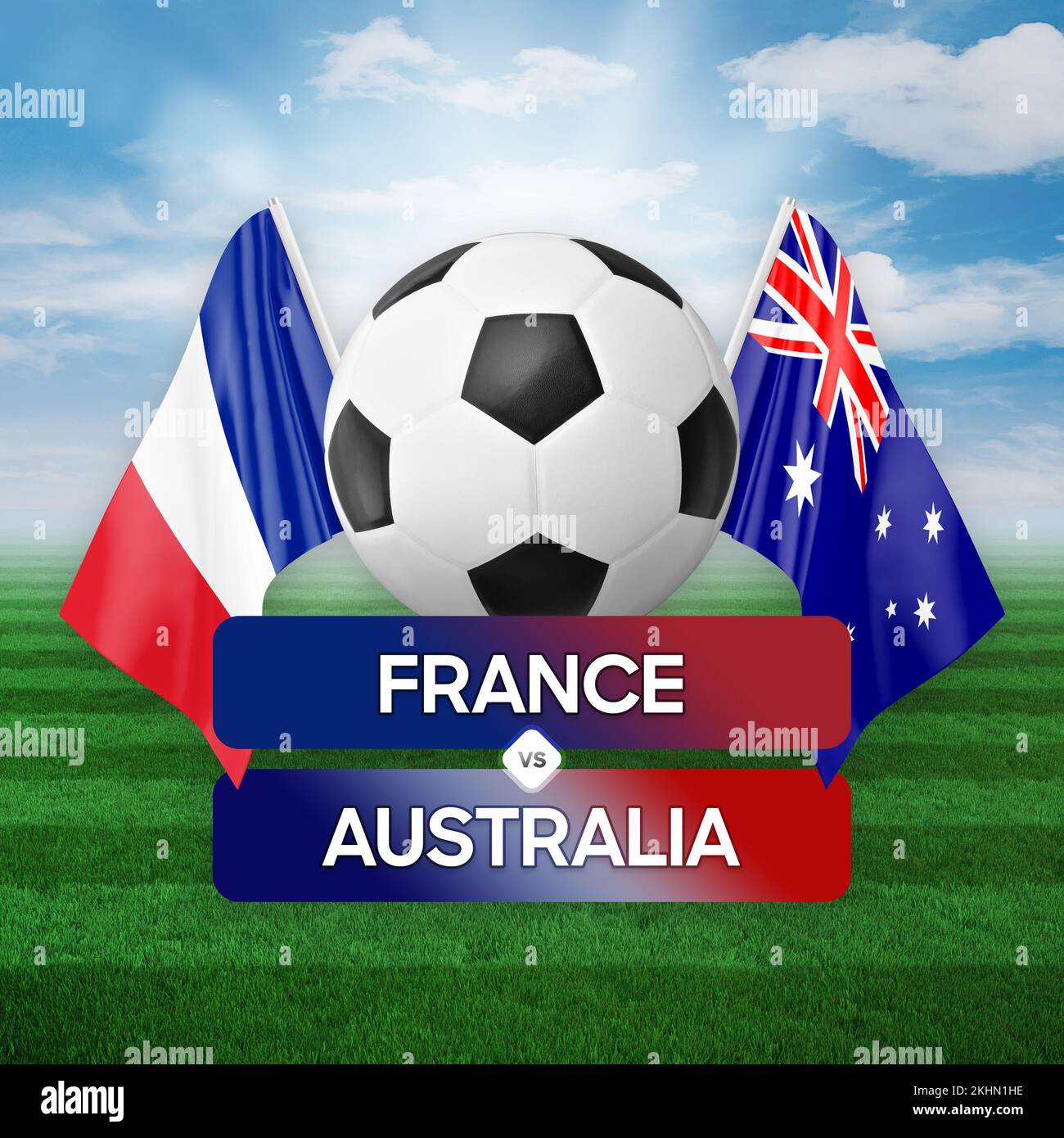 France vs Australia national teams soccer football match competition