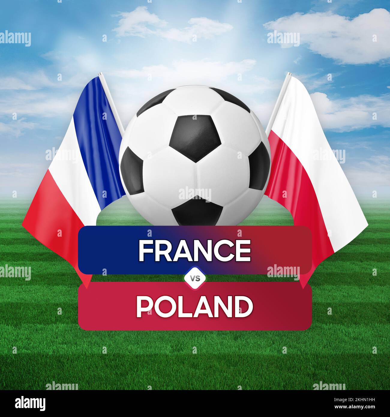 France vs Poland national teams soccer football match competition