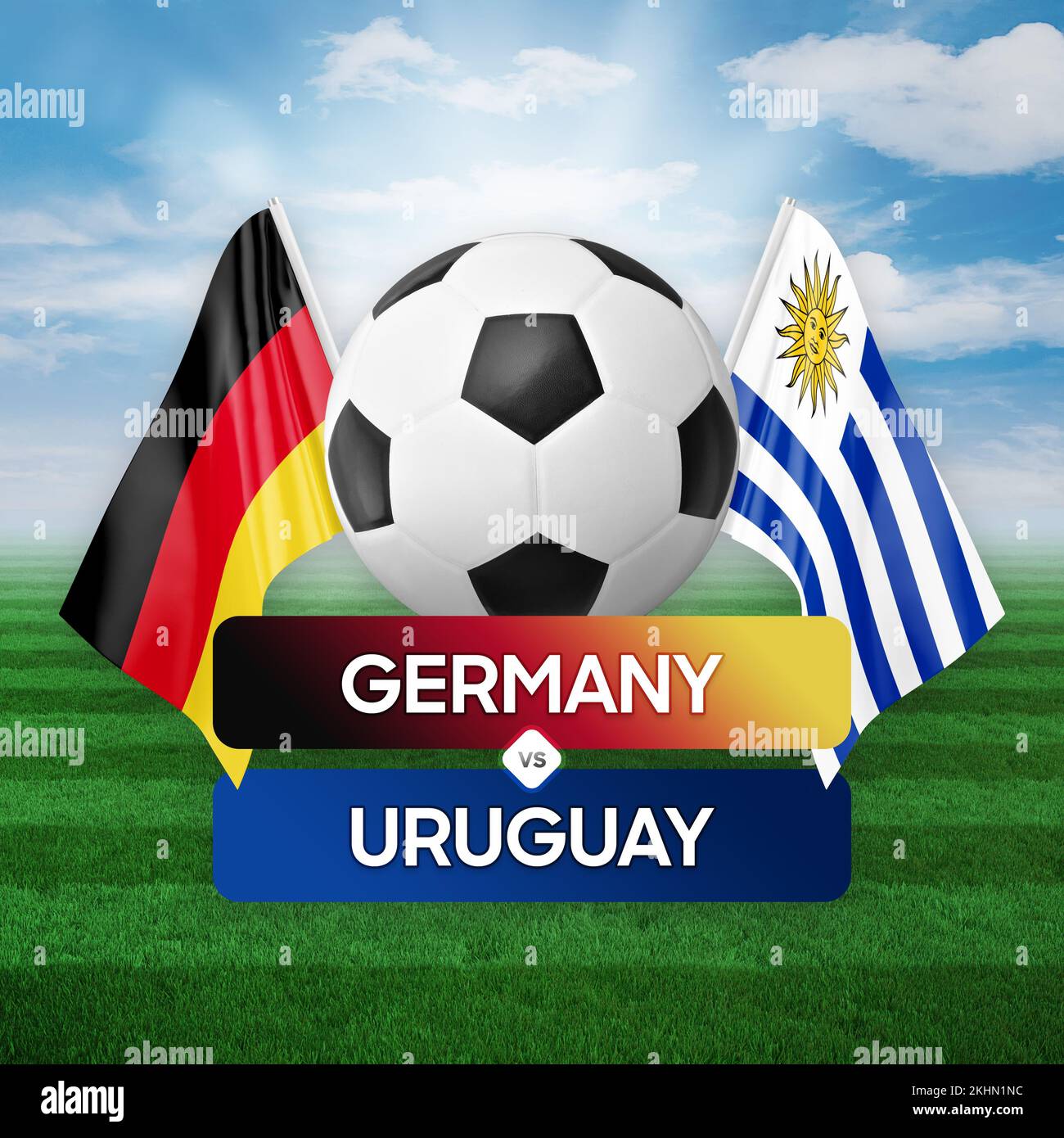 Germany vs Uruguay national teams soccer football match competition ...