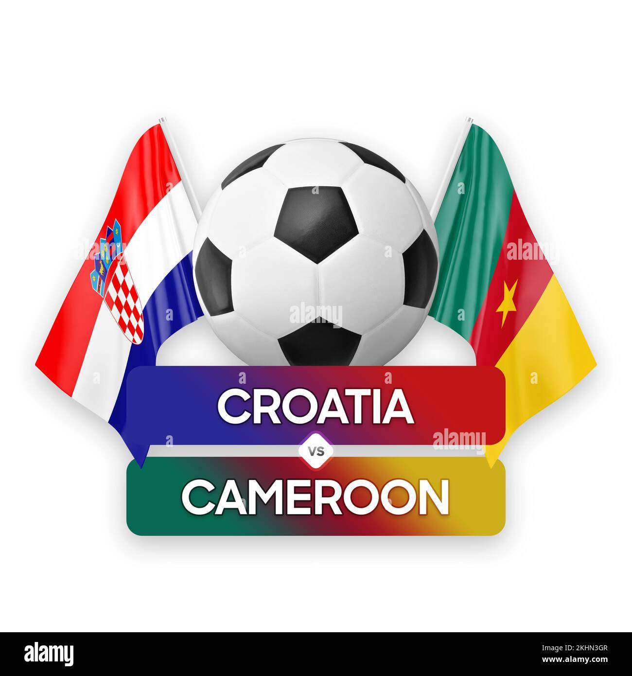 Croatia vs Cameroon national teams soccer football match competition