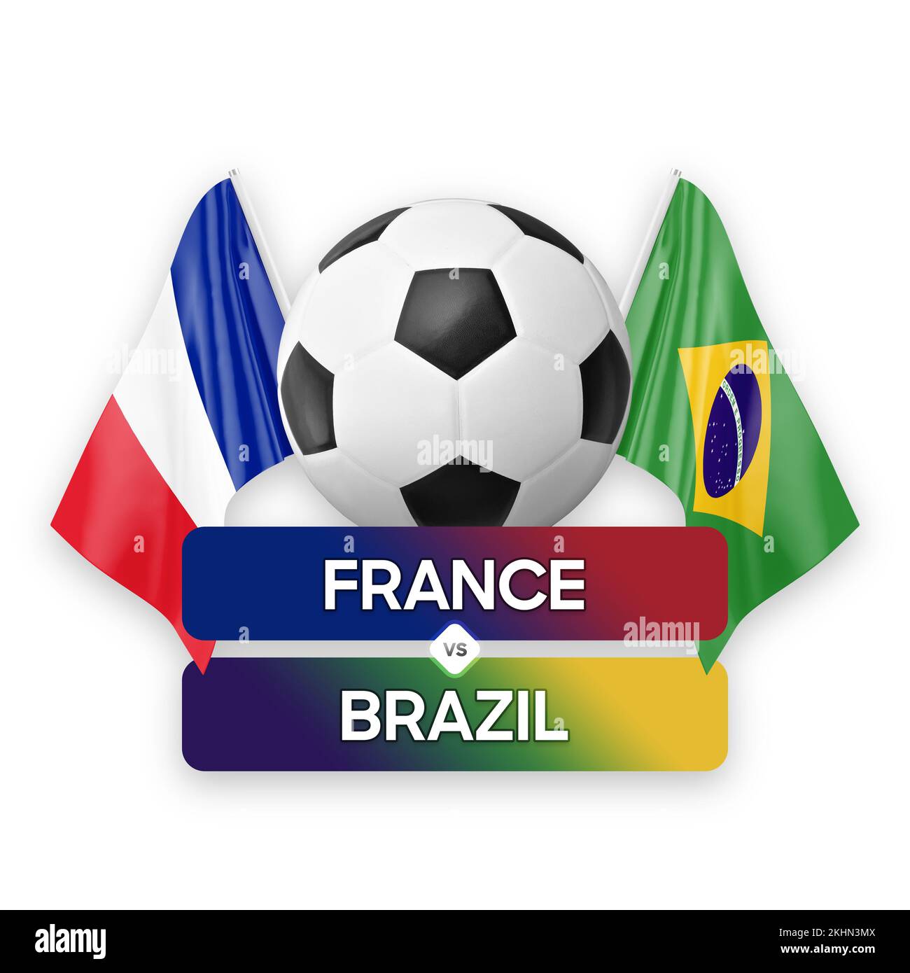 France vs Brazil national teams soccer football match competition