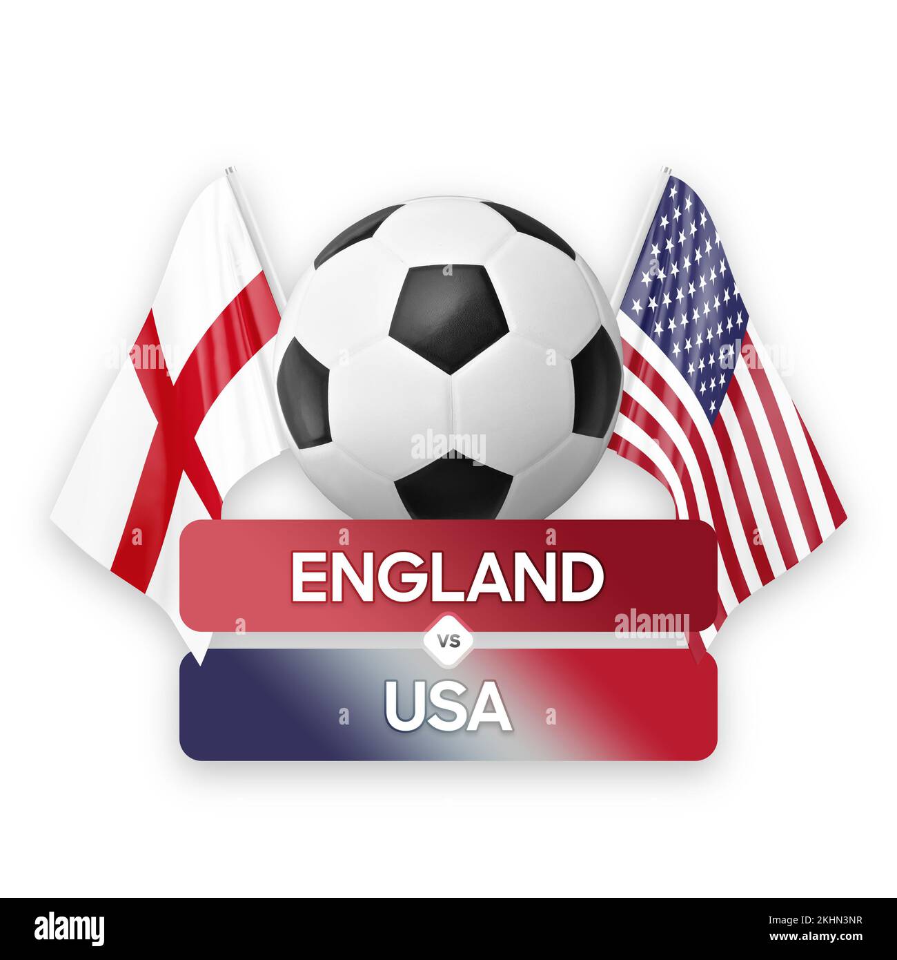 England vs USA national teams soccer football match competition concept Stock Photo Alamy