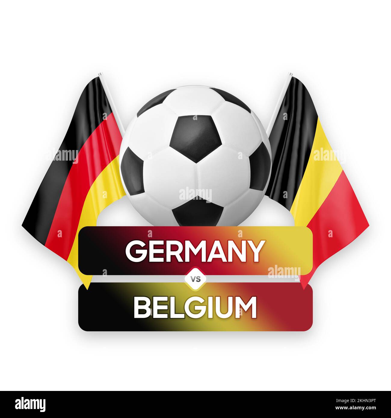 Germany vs Belgium national teams soccer football match competition