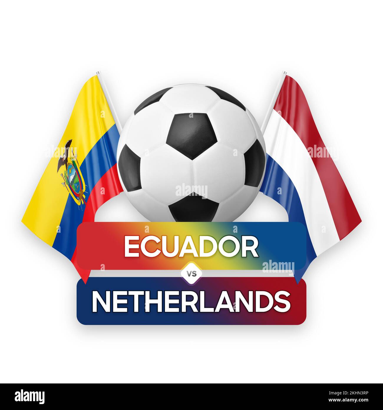 Ecuador vs Netherlands national teams soccer football match competition