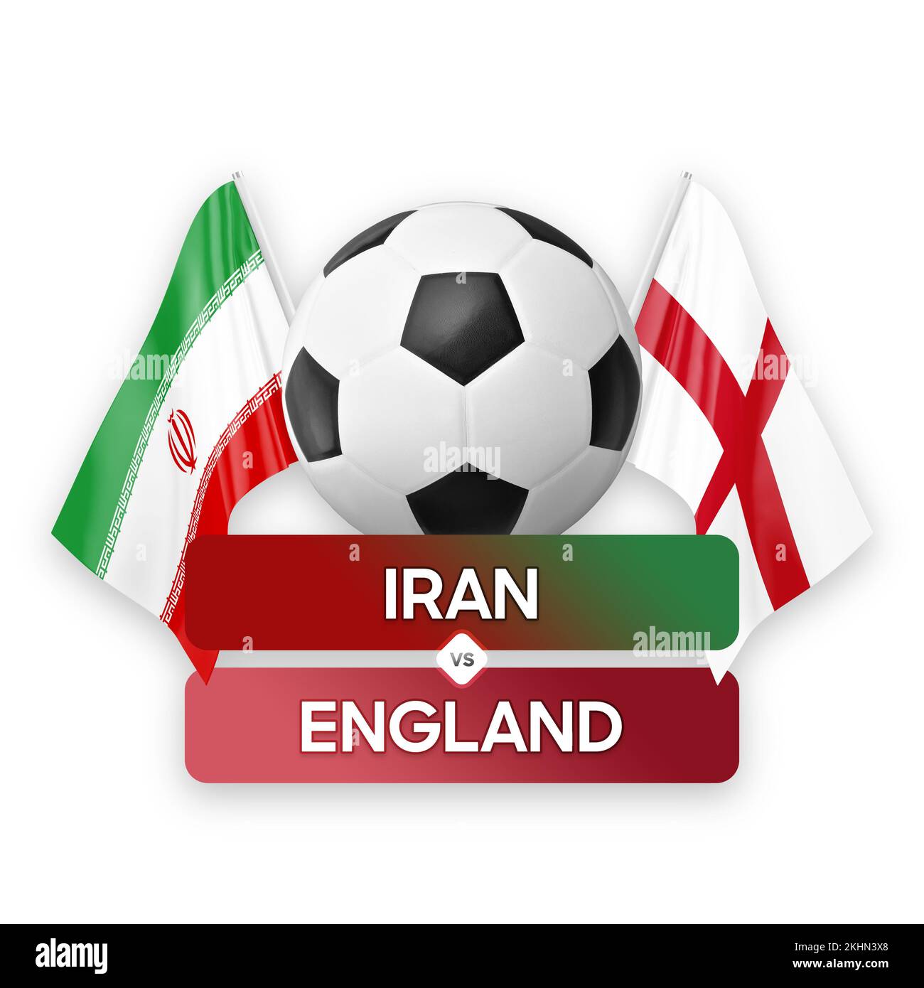 Iran vs England national teams soccer football match competition