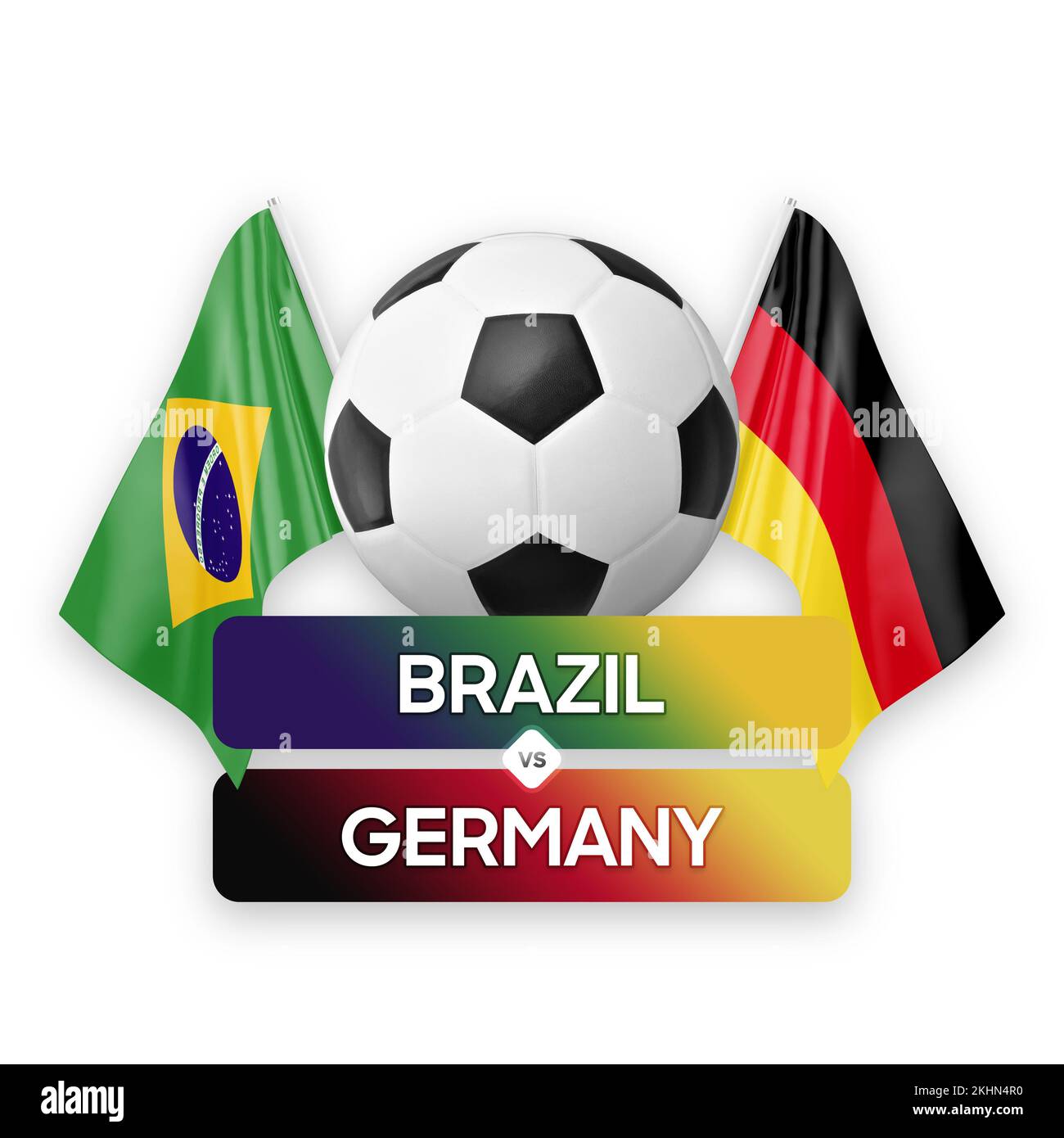 Brazil vs Germany national teams soccer football match competition