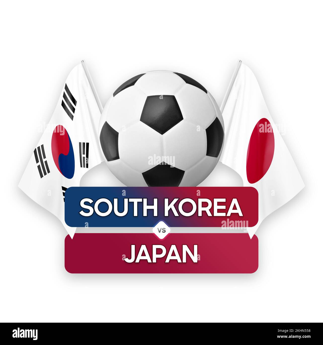 South Korea vs Japan national teams soccer football match competition