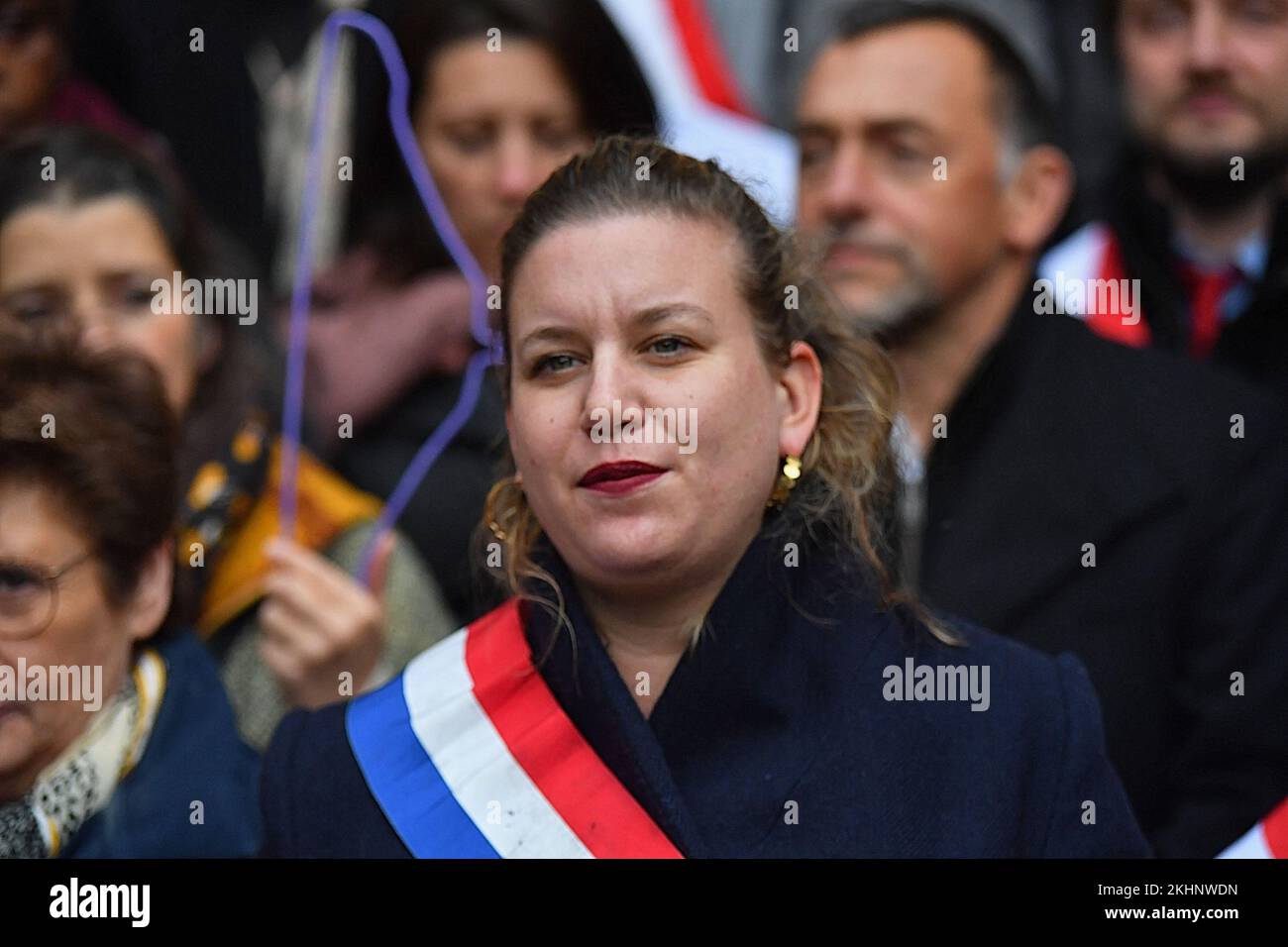 French MP And President Of The La France Insoumise LFI Group Mathilde 
