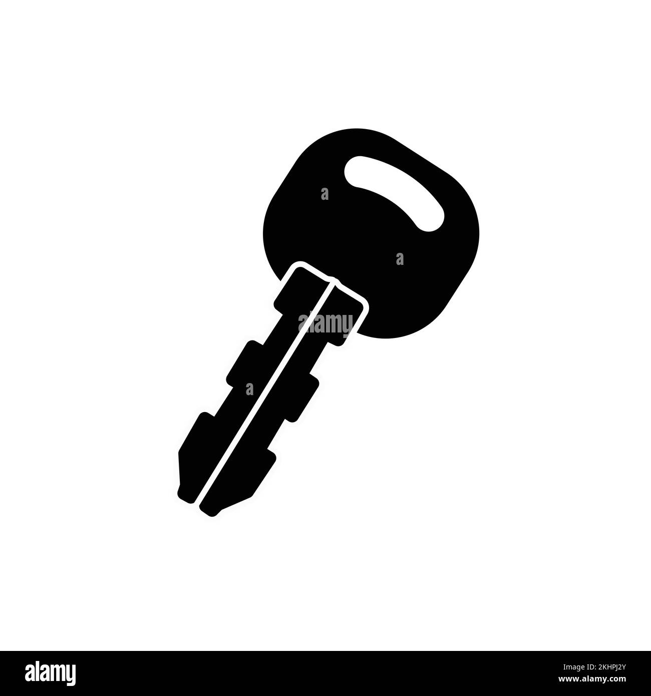 Key icon vector. Lock or unlock sign Stock Vector Image & Art Alamy