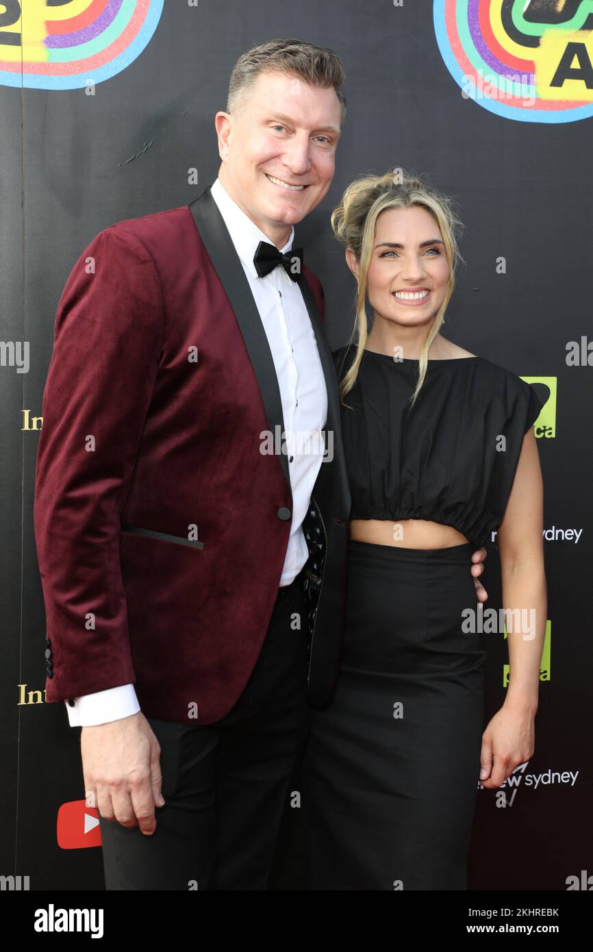 Sydney Australia 24th Nov 2022 Former Wiggles Simon Pryce And sydney-australia-24th-nov-2022-former-wiggles-simon-pryce-and