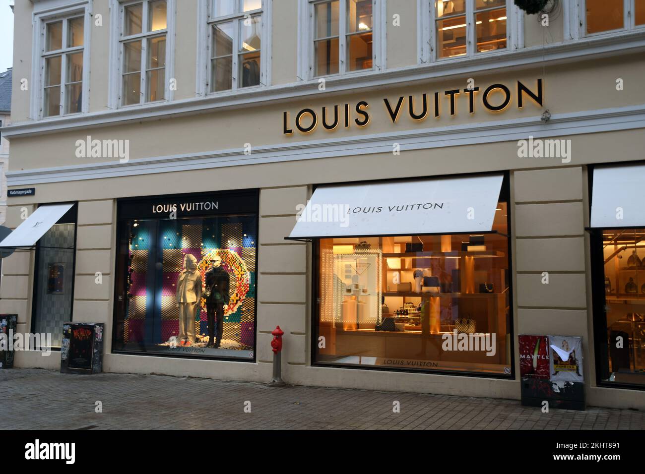 Copenhagen/Denmark/24 November 2022/Shopprs at Louis Vuittons storeon ...