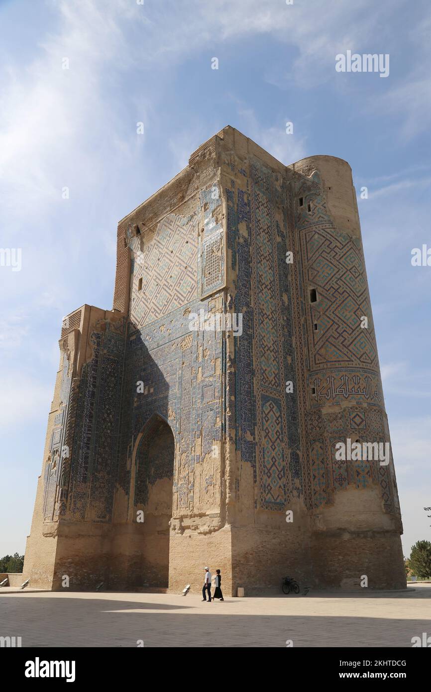 Entrance Gateway, Ak Saray (White Palace) complex, Ipak Yuli Street ...