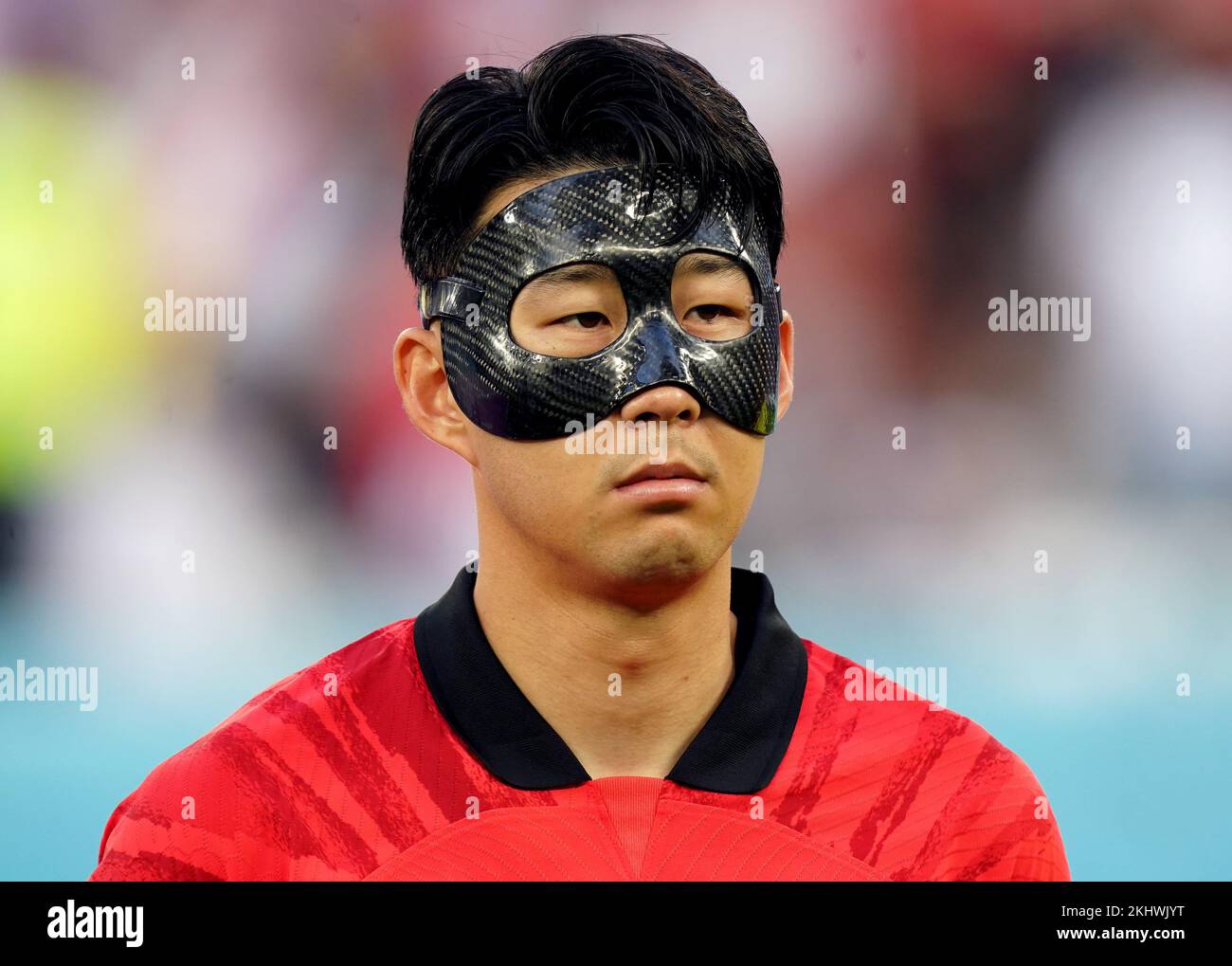 South Korea's Son Heung-min during the FIFA World Cup Group H match at the Education City Stadium, Doha, Qatar. Picture date: Thursday November 24, 2022. Stock Photo