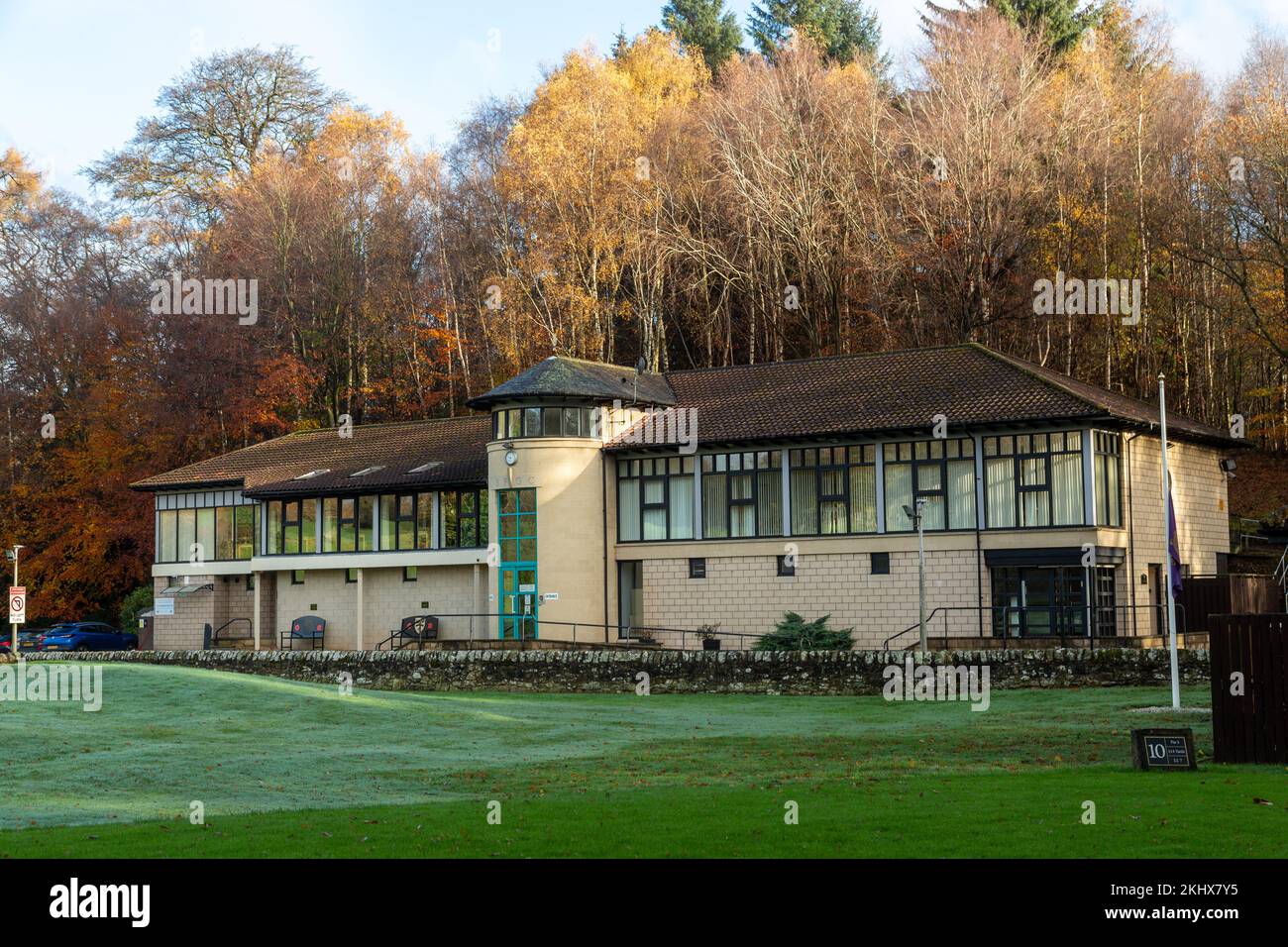 Balbirnie Park Golf Club, Fife, Scotland Stock Photo - Alamy