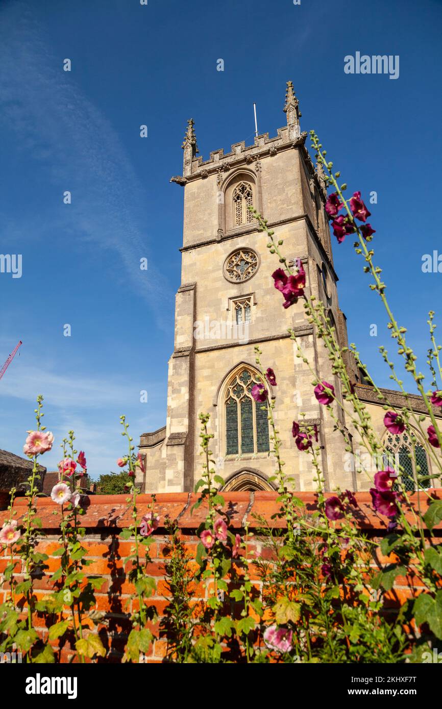 St Mary's Church Gillingham, dorset Stock Photo Alamy