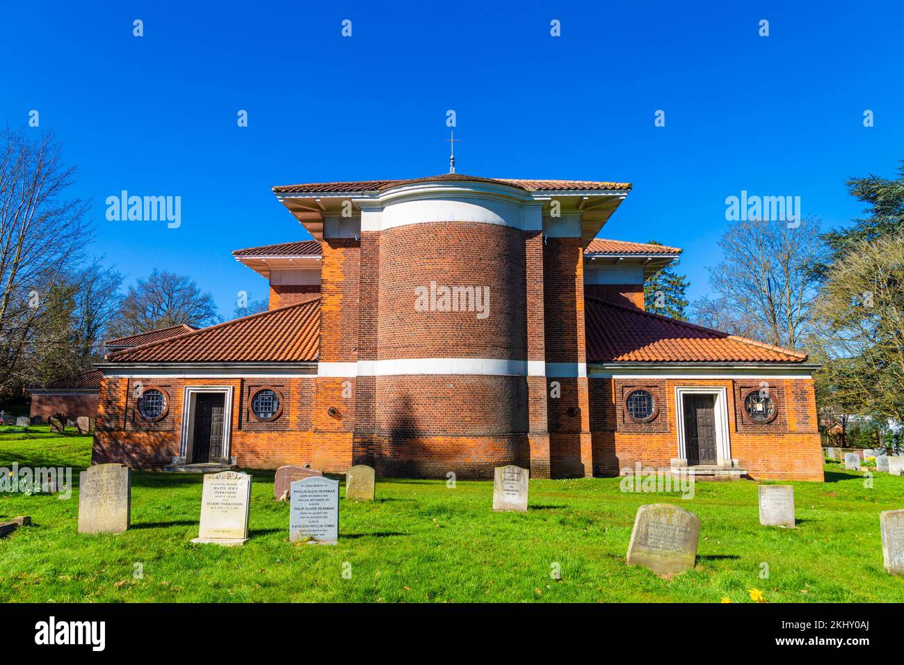 Back of the St Martin's Church Edwin Lutyens in an Italianate style ...