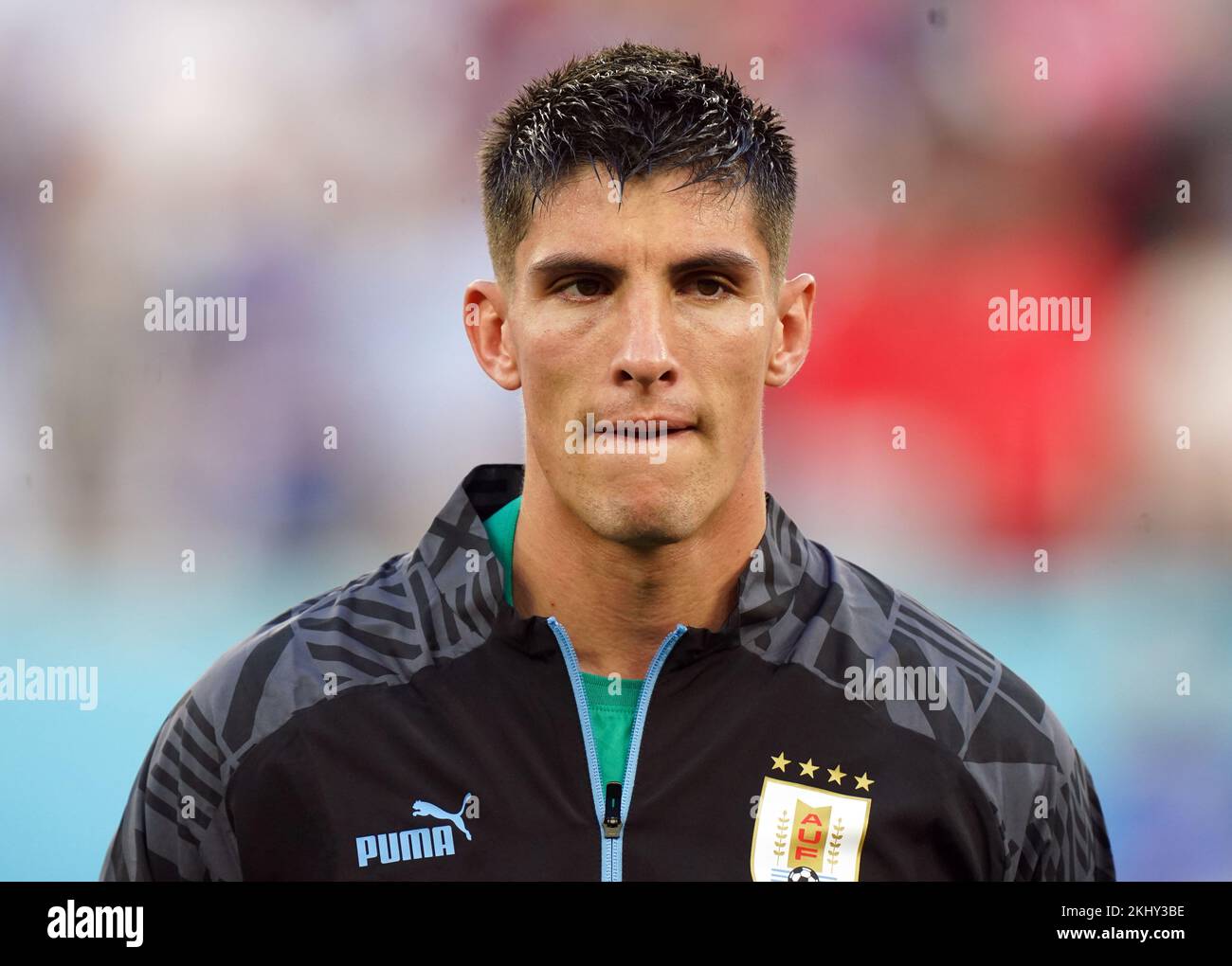 Uruguay goalkeeper Sergio Rochet during the FIFA World Cup Group H match at the Education City Stadium, Doha, Qatar. Picture date: Thursday November 24, 2022. Stock Photo
