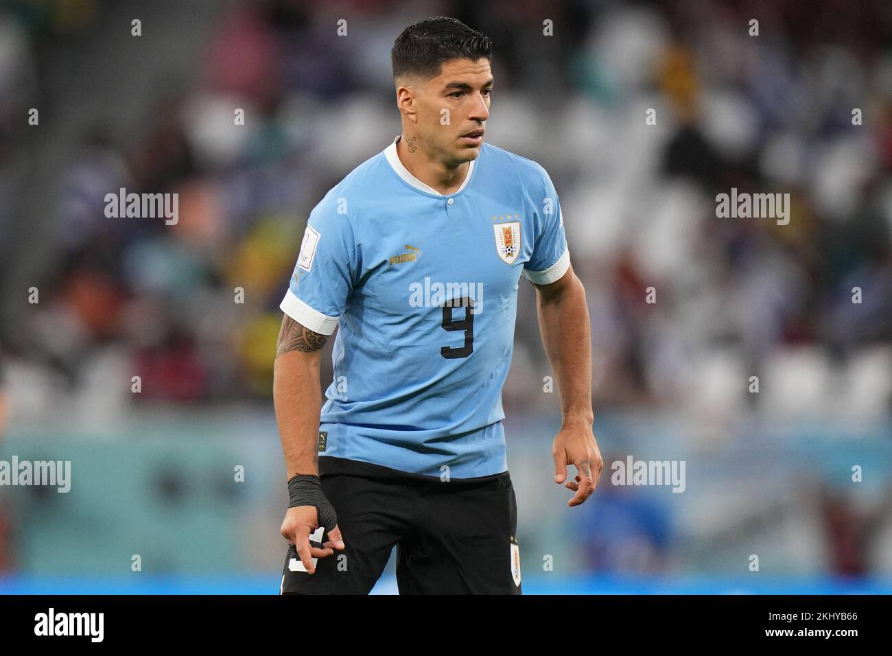 31 July 2022, Uruguay, Montevideo: Luis Suarez (M) at his