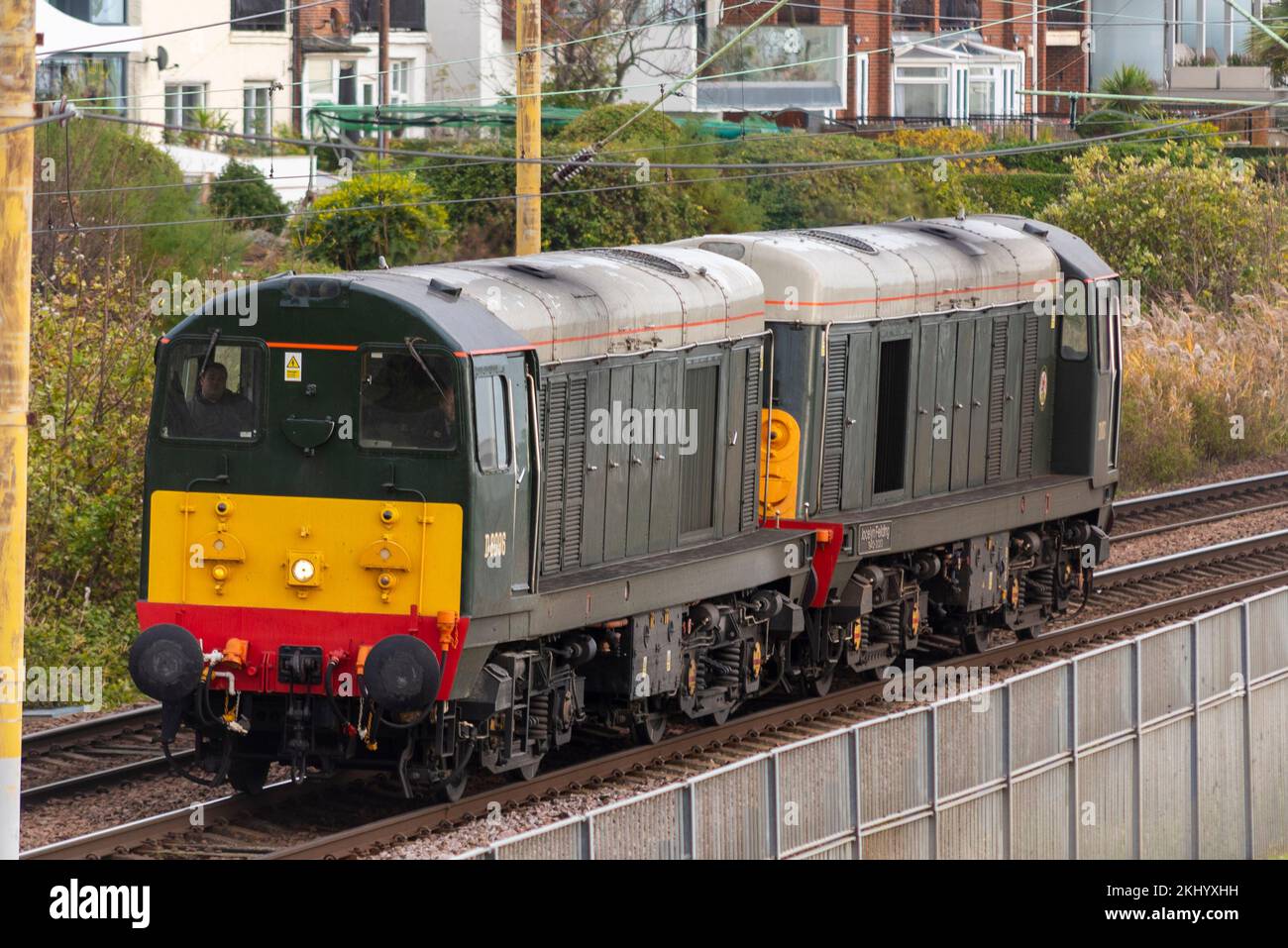 Chalkwell, Southend on Sea, Essex, UK. 24th Nov, 2022. Rail operating