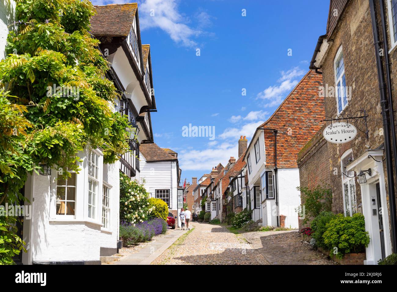 Rye East Sussex Rye Mermaid Street Historic Buildings On Mermaid Street Rye East Sussex Rye Mermaid Street Historic Buildings On Mermaid Street