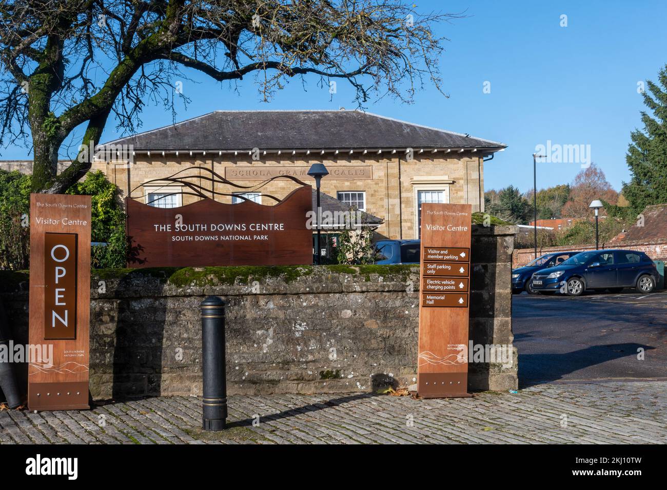 The South Downs Centre, a tourist attraction in Midhurst in the National Park, West Sussex, England, UK Stock Photo