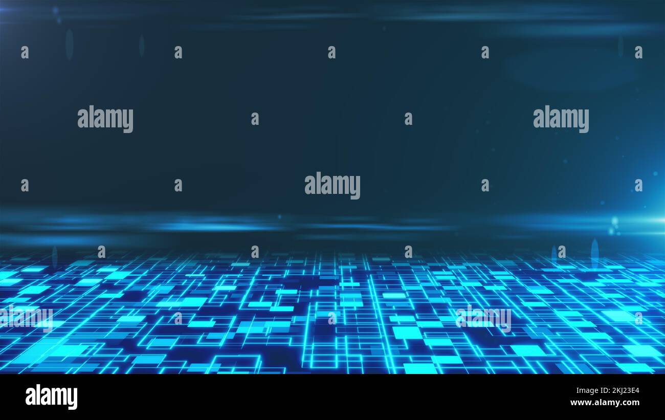 Computer/video Backdrop Digital backdrop with squares and lines. Computer generated 3d render ...