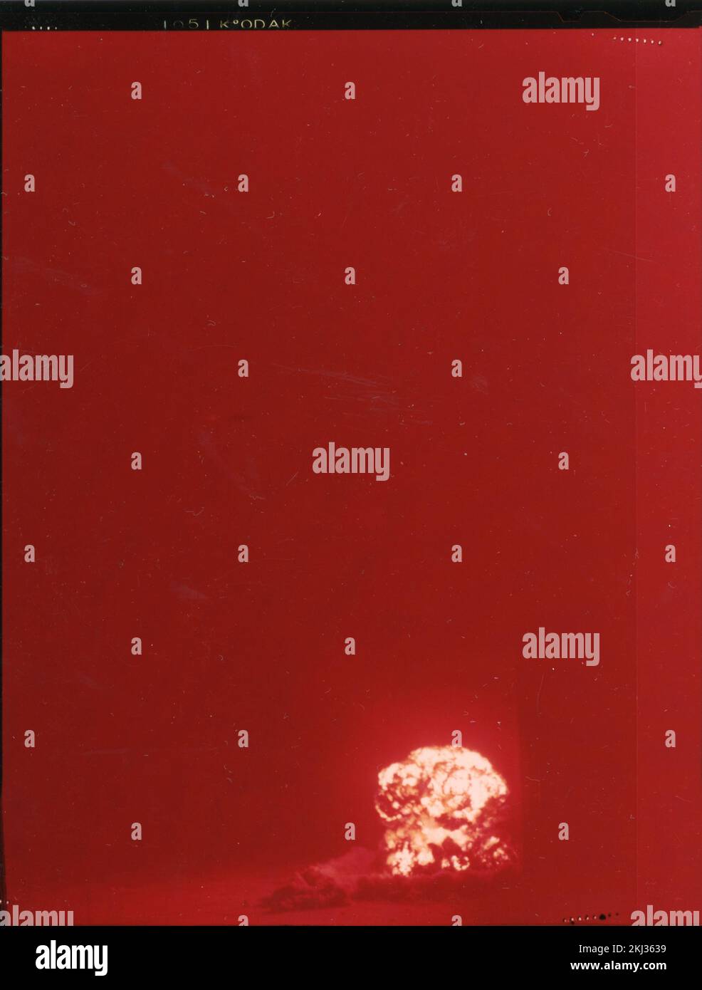 Project 3035 Operation Teapot (Nevada Test Site) Detonation. TESLA