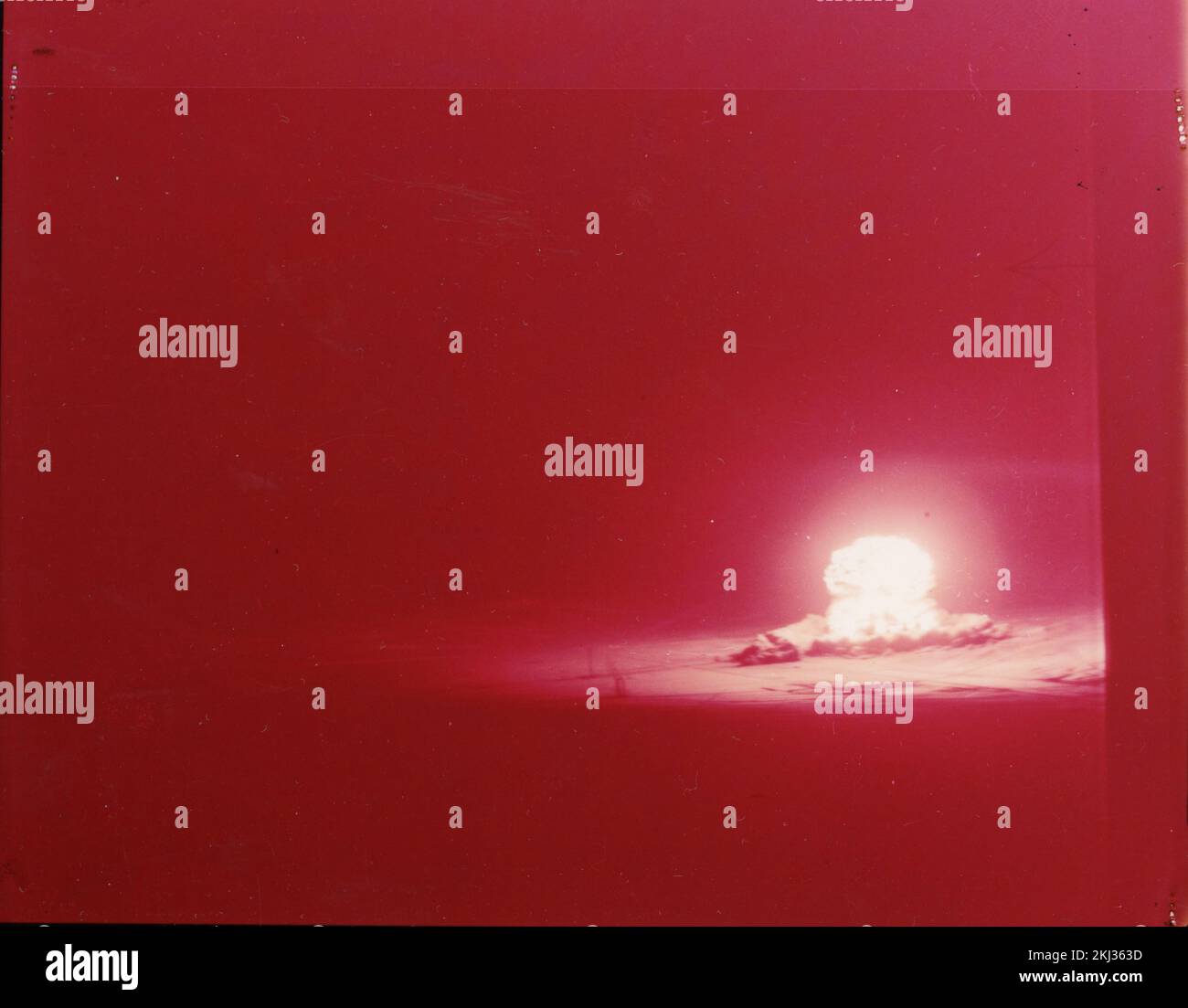 Project 3035 Operation Teapot (Nevada Test Site) Detonation. TESLA