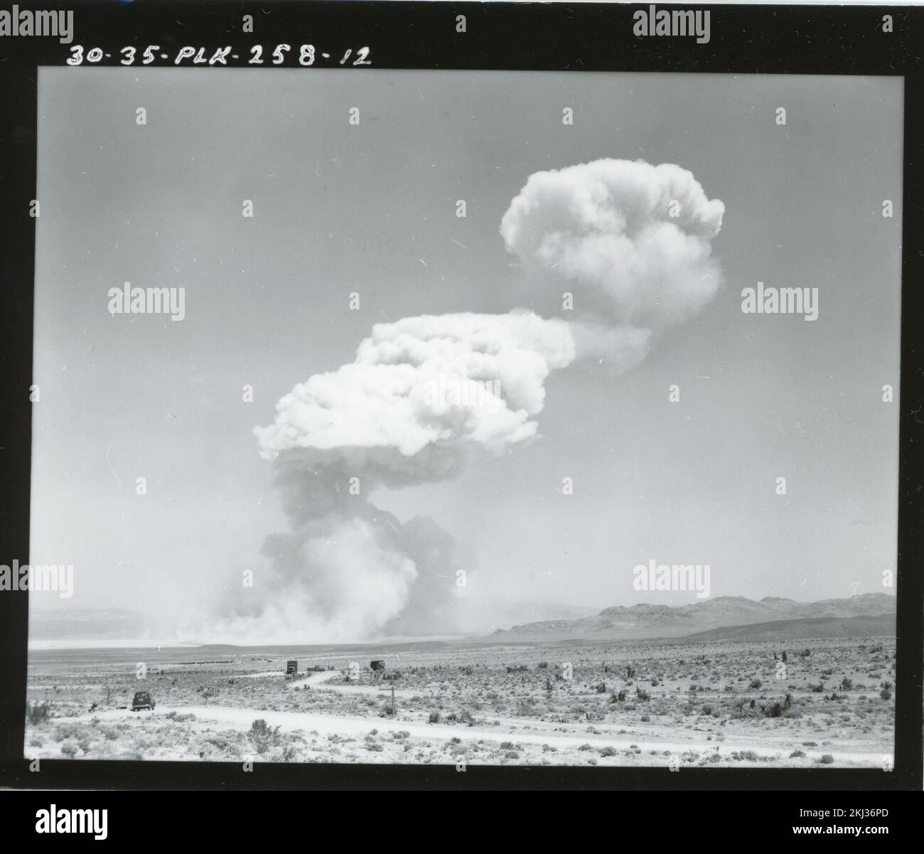 Project 3035 Operation Teapot (Nevada Test Site) Detonation. MET