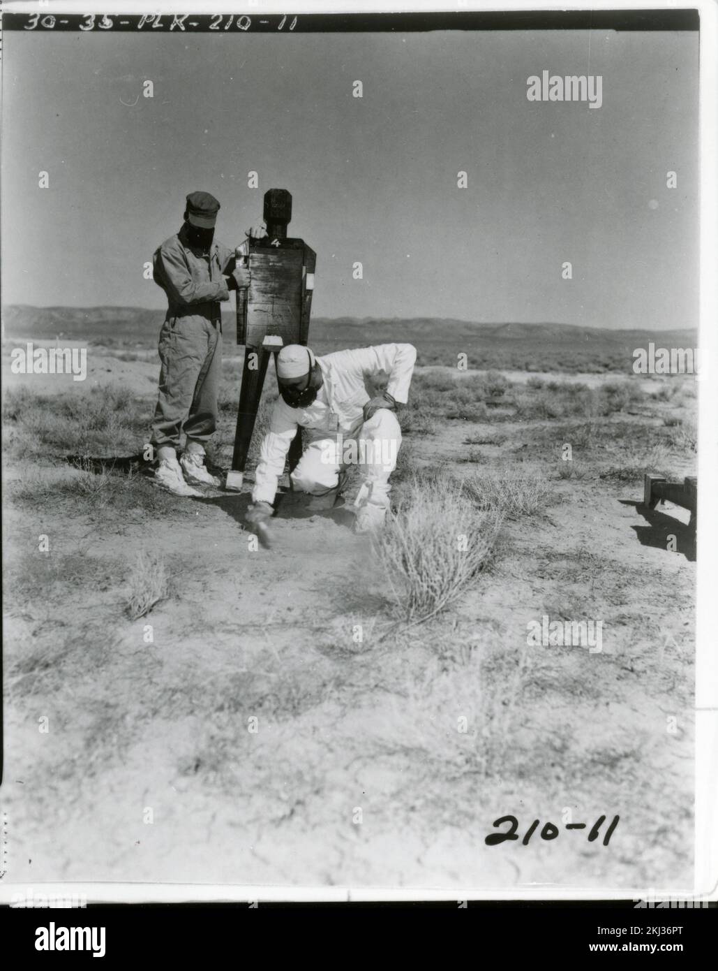 Project 3035 Operation Teapot (Nevada Test Site) Test Activities