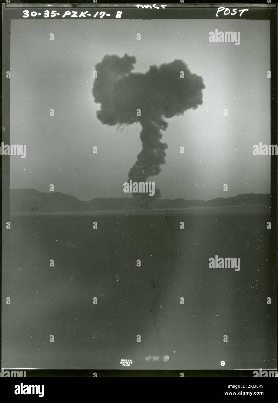 Project 3035 Operation Teapot (Nevada Test Site) Detonation. POST