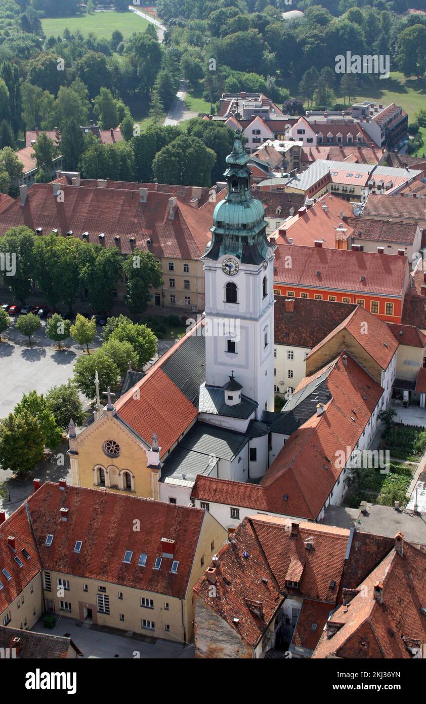 Parish Church of the Holy Trinity in Karlovac, Croatia Stock Photo Alamy