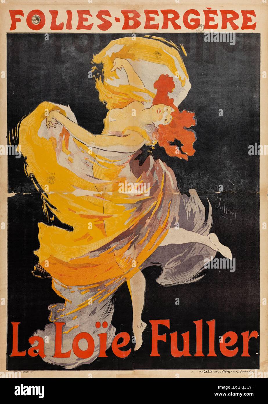 Vintage french entertainment poster hi-res stock photography and images -  Alamy