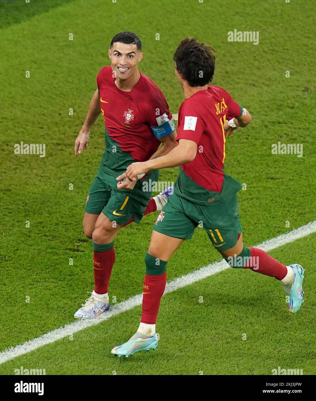 World Cup: Cristiano Ronaldo shrugs off Man United exit as he nets  Portugal's opening goal in Qatar