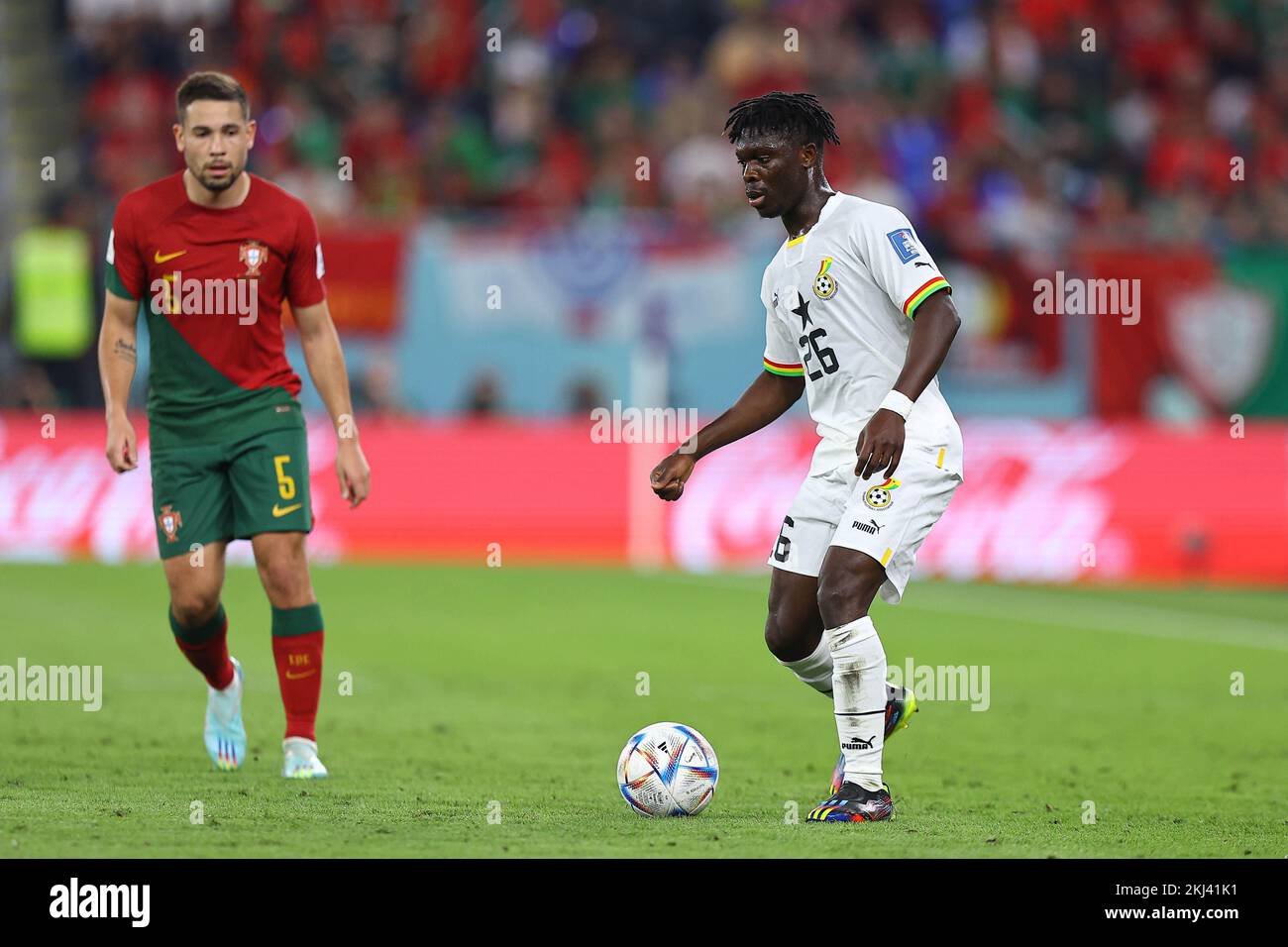 Seidu Alidu during the FIFA World Cup Qatar 2022 Group G match between ...