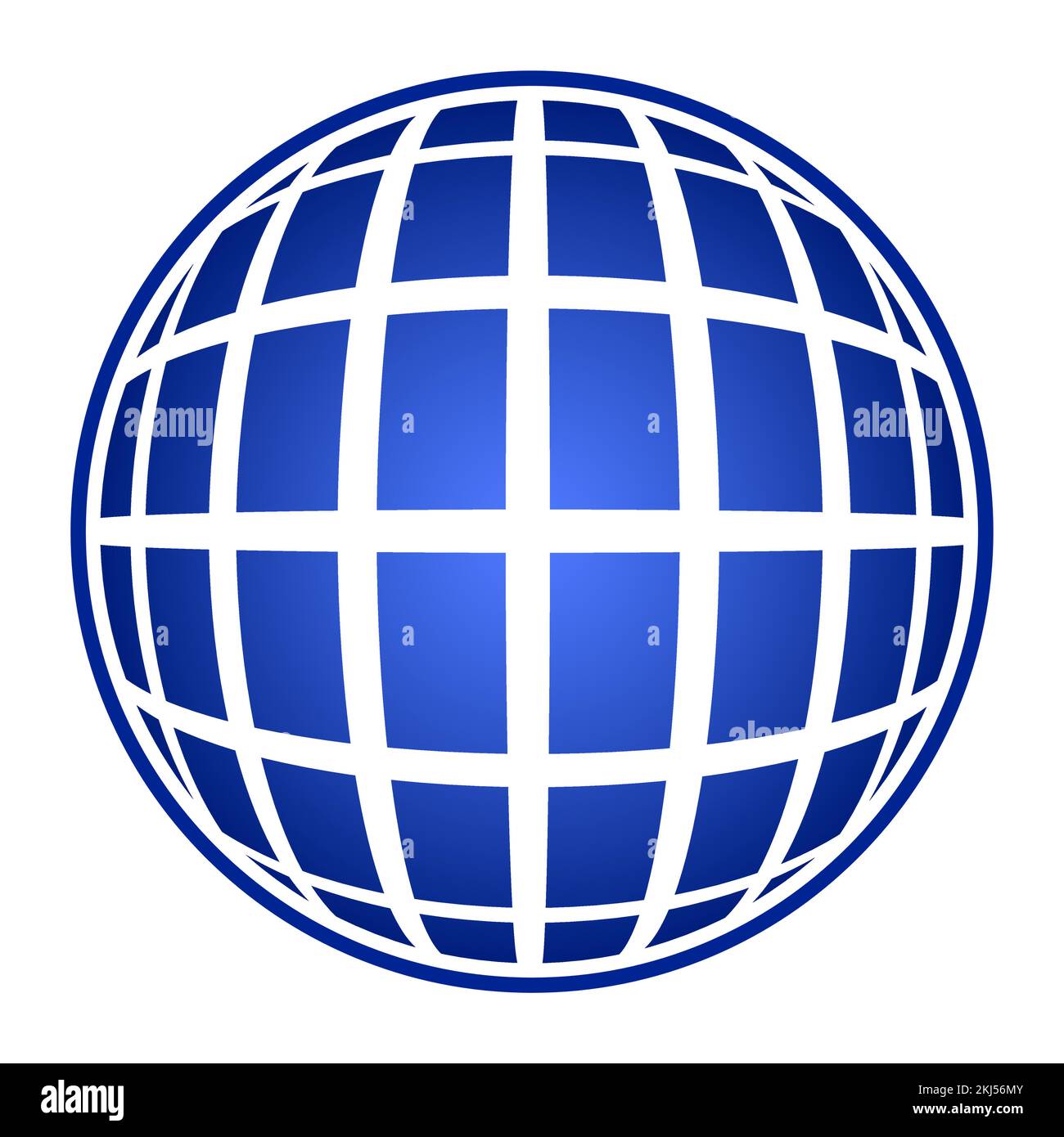 Illustration of an abstract globe icon Stock Vector Image & Art - Alamy