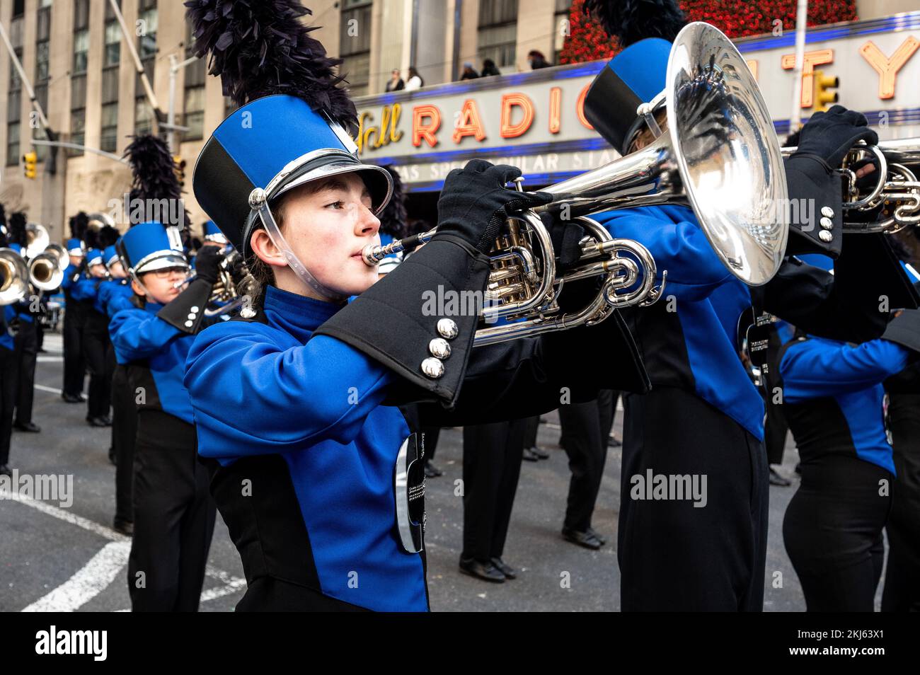 New York City, United States. 24th Nov, 2022. The Carmel High School
