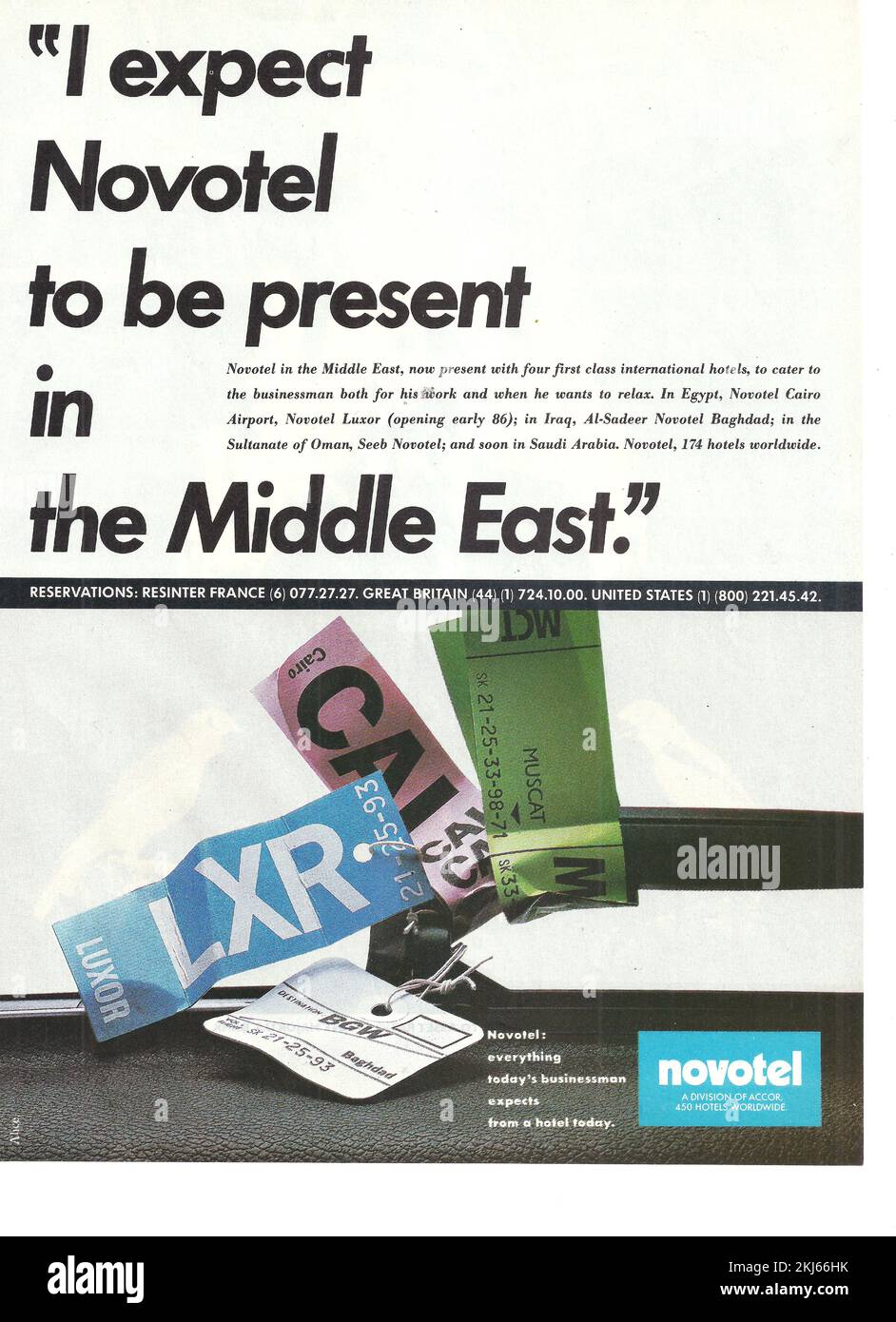Novotel hotel novotel vintage paper advertisement hi res stock Novotel hotel novotel vintage paper advertisement hi res stock