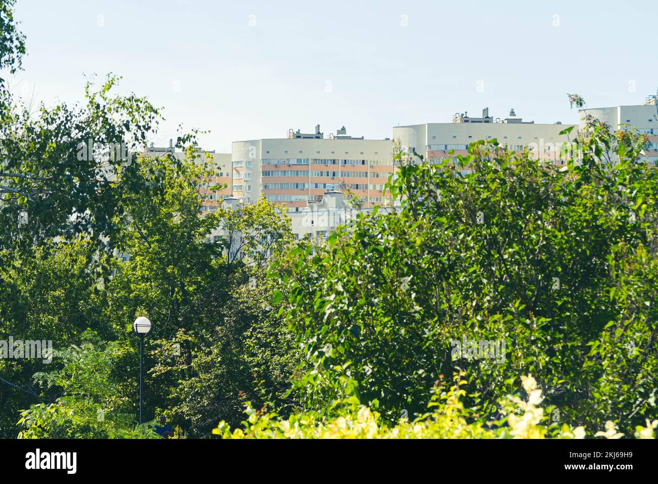 Construction of multi-storey buildings in ecologically clean areas of ...