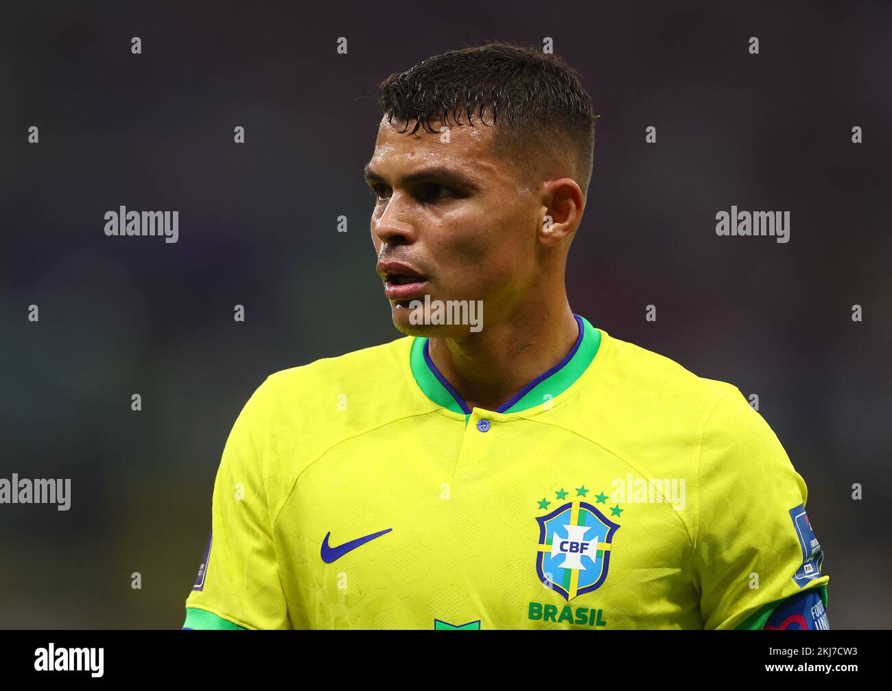 Doha, Qatar, 24th November 2022. Casemiro of Brazil  during the FIFA World Cup 2022 match at Lusail Stadium, Doha. Picture credit should read: David Klein / Sportimage Credit: Sportimage/Alamy Live News Stock Photo