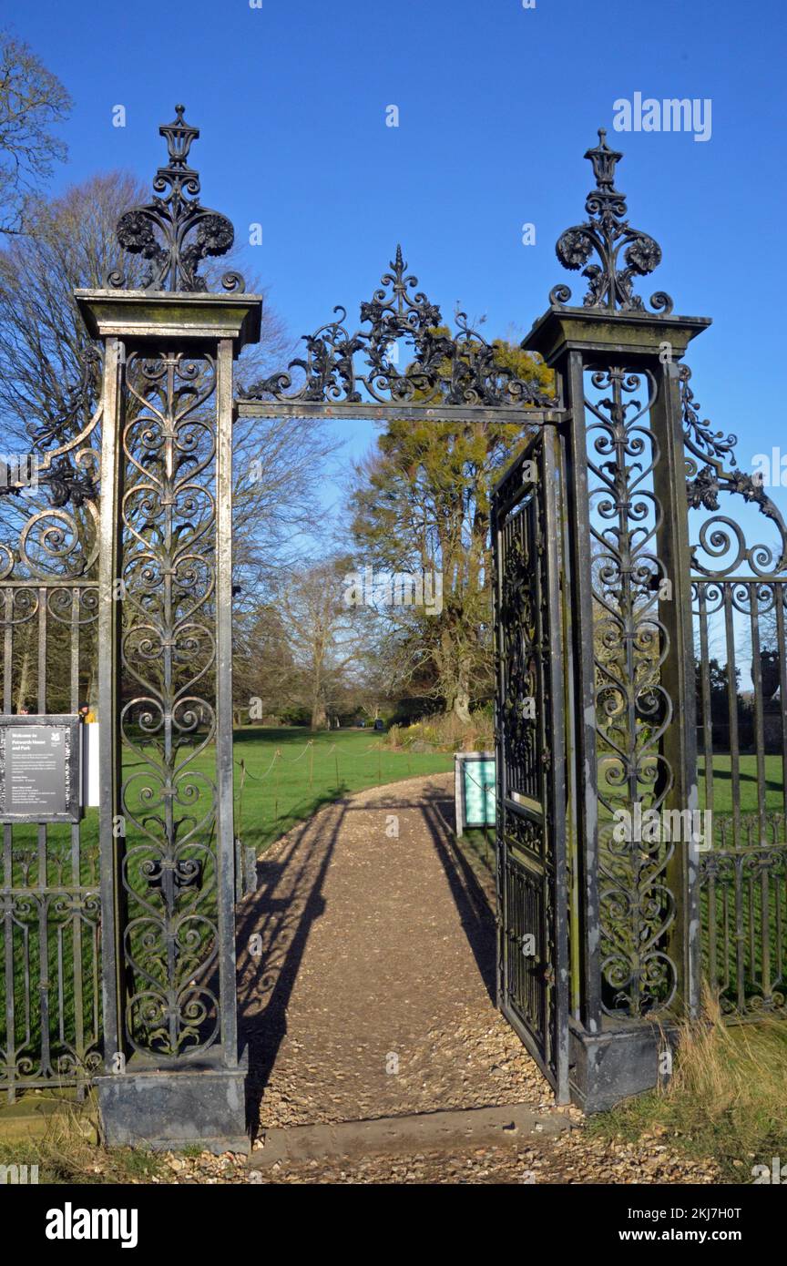 England, West Sussex, Petworth (National Trust) a handsome, wrought