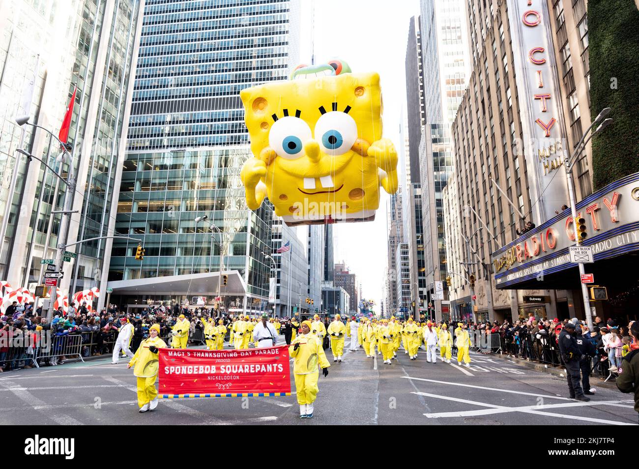 New York, United States. 24th Nov, 2022. The Spongebob Squarepants ...