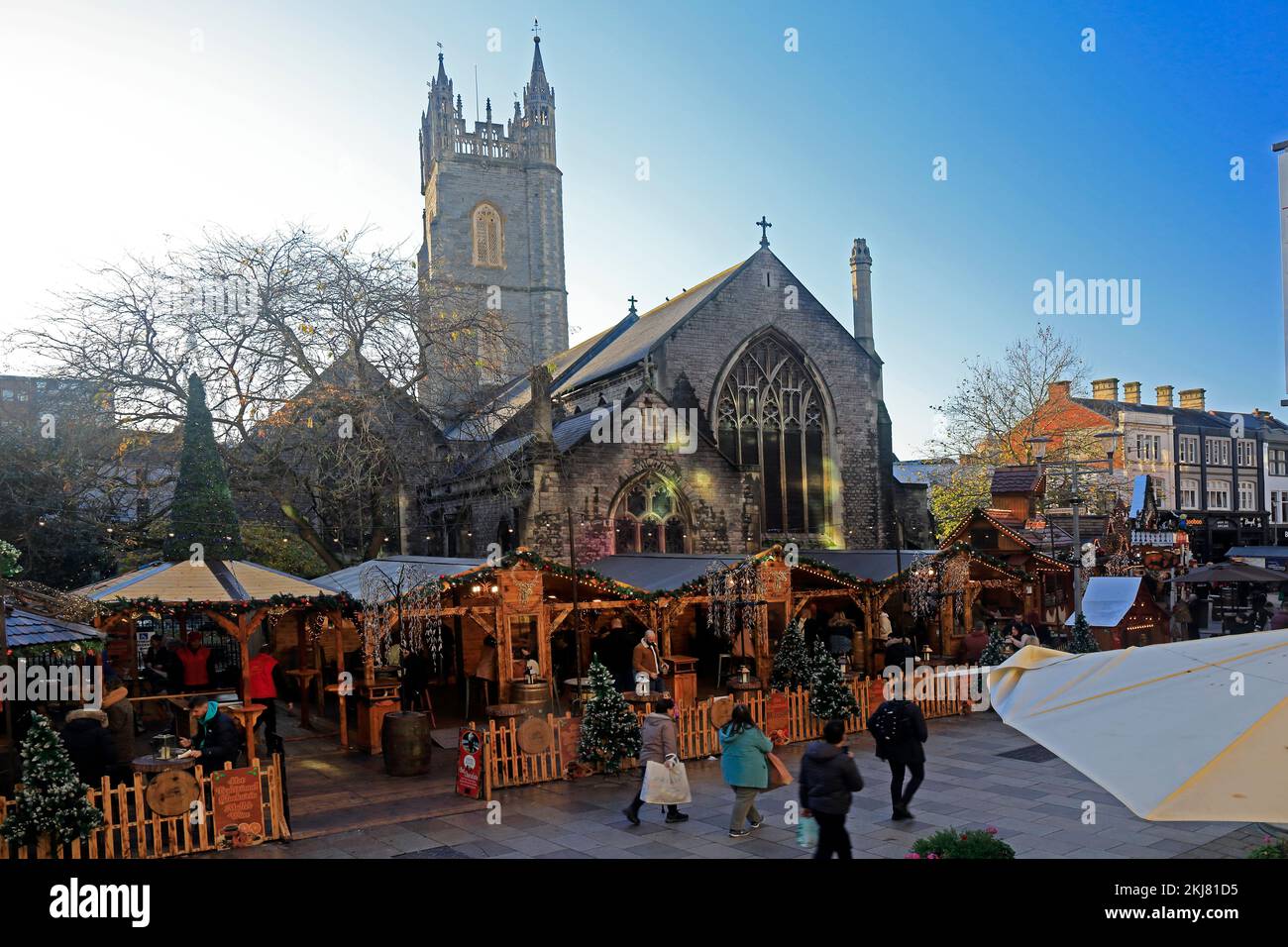 Cardiff Christmas Market and St John