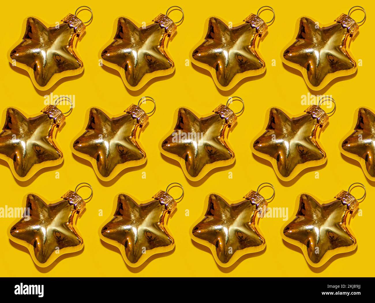 Gold star pattern hi-res stock photography and images - Alamy