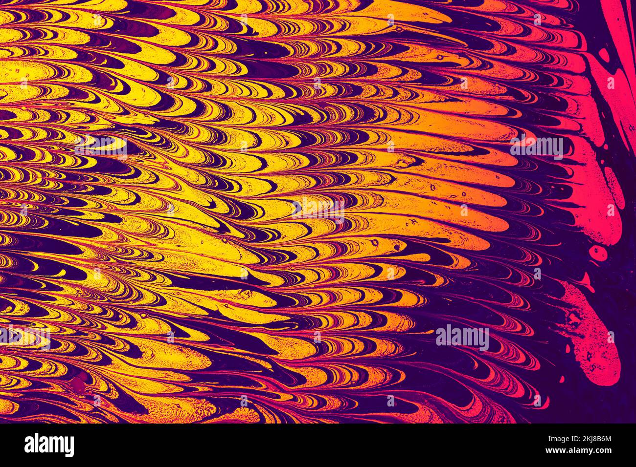 Ebru marble effect pattern design for print Stock Photo - Alamy