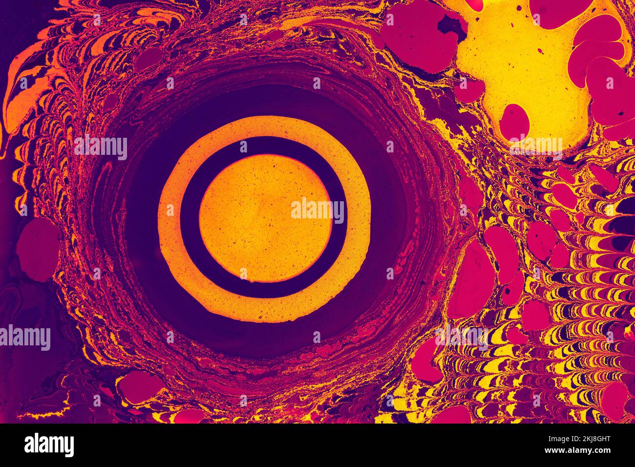 Ebru marble effect pattern design for print Stock Photo - Alamy