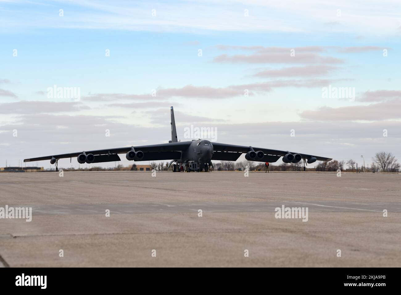 A B52H Stratofortress from Barksdale Air Force Base, Louisiana